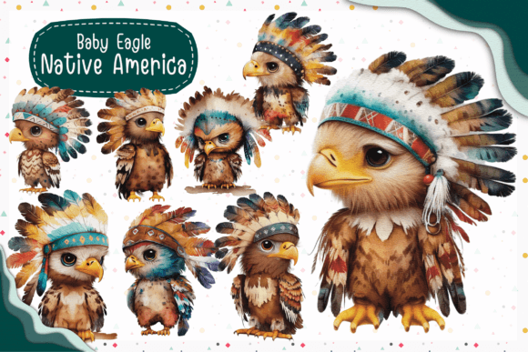 Download Baby Eagle Native American Sublimation - Baby Collection