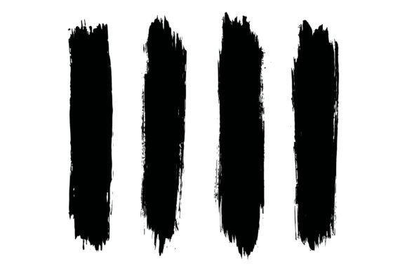 Download Ink Paint Brush Stroke Set - Paint Collection